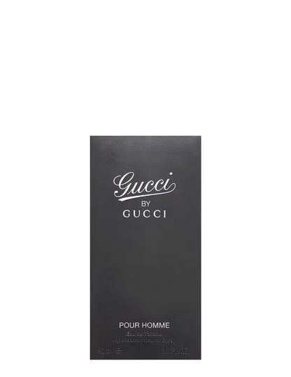 Gucci by Gucci Pour Homme black packaging on a white background Gucci by Gucci Pour Homme Eau de Toilette 90 ml (3 fl.oz)