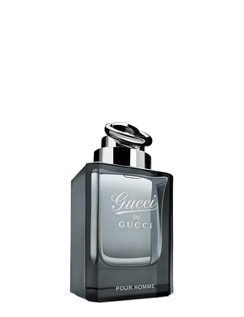 Gucci by Gucci Pour Homme perfume bottle on a white background Gucci by Gucci Pour Homme Eau de Toilette 90 ml (3 fl.oz)