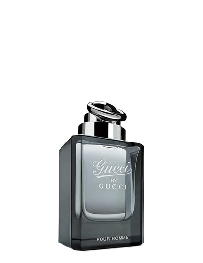 Gucci by Gucci Pour Homme perfume bottle on a white background Gucci by Gucci Pour Homme Eau de Toilette 90 ml (3 fl.oz)