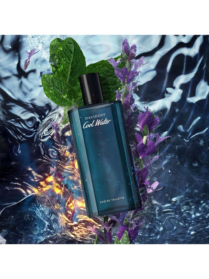 Davidoff Cool Water Eau de Toilette for Men 125ml – Fresh Aquatic Aromatic Fragrance