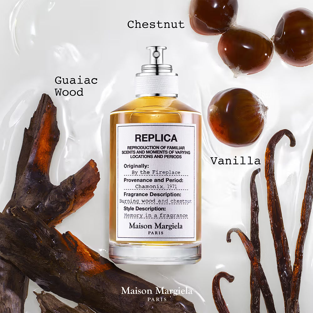 Maison Margiela Replica By The Fireplace Eau de Toilette 100ml Unisex Woody Sweet Perfume