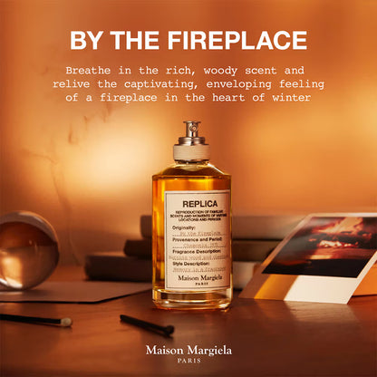 Maison Margiela Replica By The Fireplace Eau de Toilette 100ml Unisex Woody Sweet Perfume