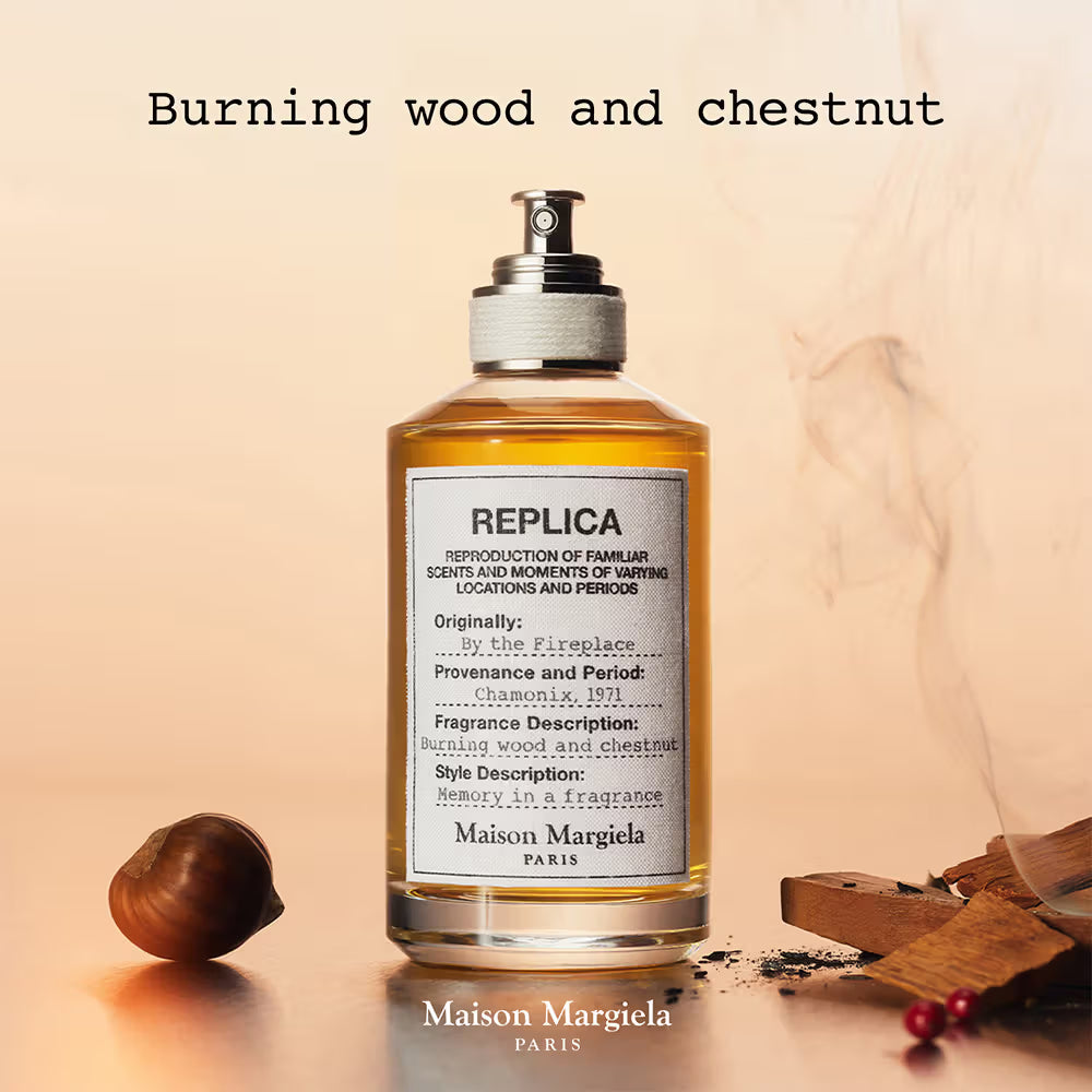 Maison Margiela Replica By The Fireplace Eau de Toilette 100ml Unisex Woody Sweet Perfume
