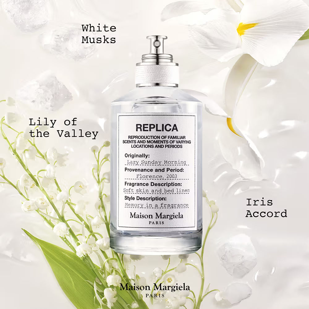 Maison Margiela Replica Lazy Sunday Morning Eau de Toilette 100ml Floral Musky Perfume for Women