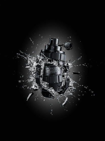 Viktor & Rolf Spicebomb Dark Leather Eau de Parfum 90ml 3.04 fl oz Intense Leather Spicy Men’s Perfume