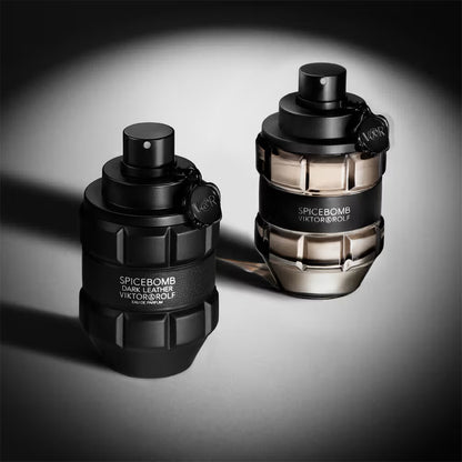 Viktor & Rolf Spicebomb Dark Leather Eau de Parfum 90ml 3.04 fl oz Intense Leather Spicy Men’s Perfume