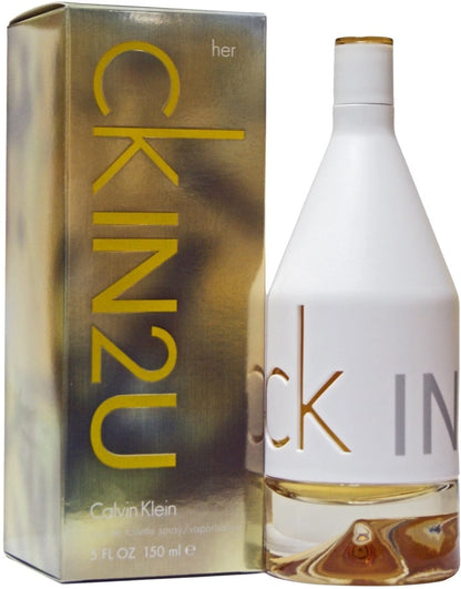 Calvin Klein CK IN2U for Women Eau de Toilette 100ml – Floral Citrus Fragrance