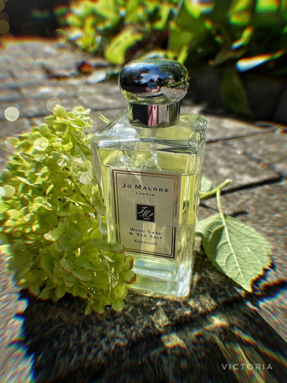 Jo Malone Wood Sage & Sea Salt Cologne 100ml – Fresh Woody Marine Luxury Unisex Fragrance