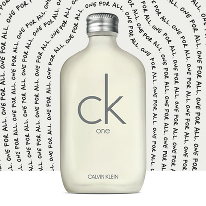 Calvin Klein CK One Eau de Toilette 100ml – Fresh Citrus Aromatic Unisex Fragrance