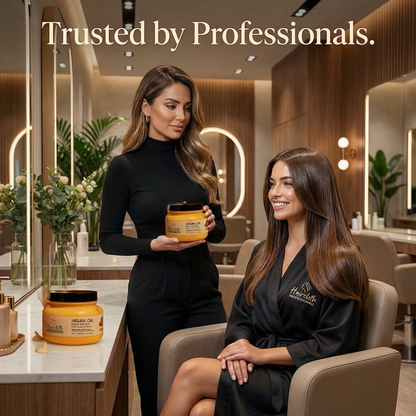 Haircloth Professionals Argan Oil Repair Hair Spa 1000ML Deep Conditioning Moisturizing Strengthening Treatment for Dry Damaged Frizzy and Chemically Treated Hair