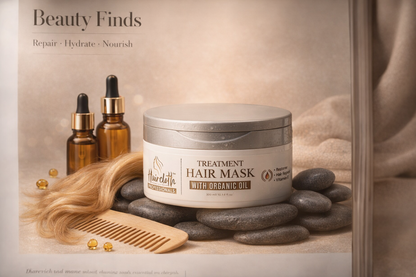 Haircloth Professional Treatment Hair Mask 300ML Deep Repair Strengthening Moisturizing Post Care for Dry Damaged Frizzy Curly and Chemically Treated Hair