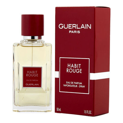 Guerlain Habit Rouge Eau de Toilette for Men 100ml – Warm Oriental Citrus Luxury Fragrance