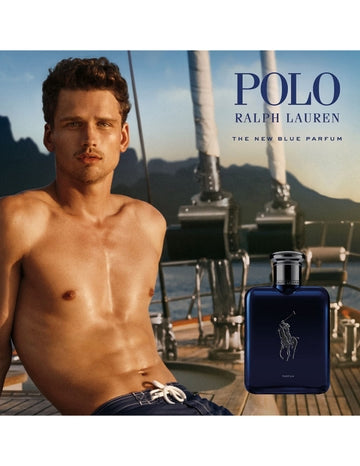 Polo Ralph Lauren Blue Parfum 125ml 4.2 fl oz Men’s Fresh Woody Long Lasting Premium Fragrance