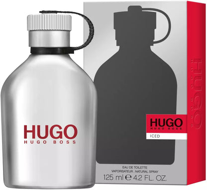 Hugo Boss Hugo Iced Eau de Toilette 125ml 4.2 fl oz Men’s Fresh Minty Citrus Summer Fragrance