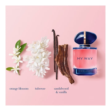 Giorgio Armani My Way Eau de Parfum 90ml 3.0 fl oz Women’s White Floral Vanilla Luxury Perfume