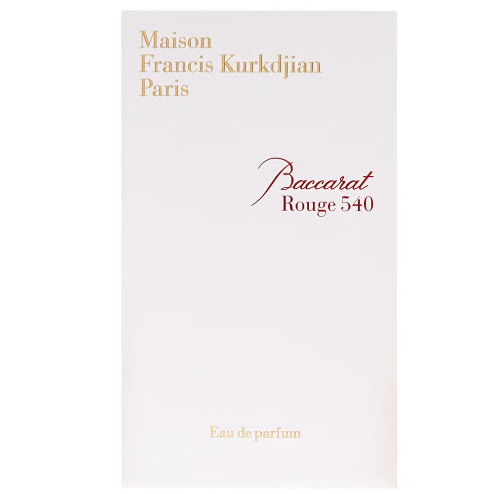 Maison Francis Kurkdjian Baccarat Rouge 540 EDP 70ml – Amber Woody Luxury Unisex Fragrance