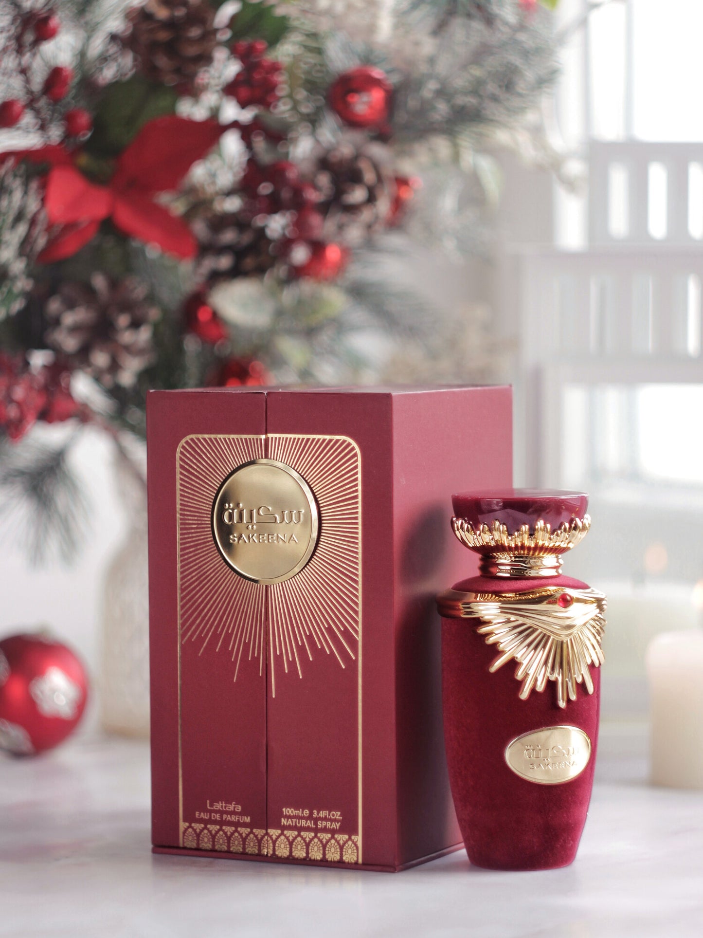 Lattafa Sakeena Eau de Parfum 100ml | Fruity Sweet Luxury Unisex Fragrance