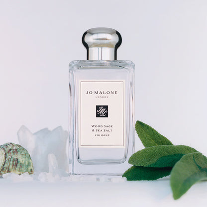 Jo Malone Wood Sage & Sea Salt Cologne 100ml – Fresh Woody Marine Luxury Unisex Fragrance