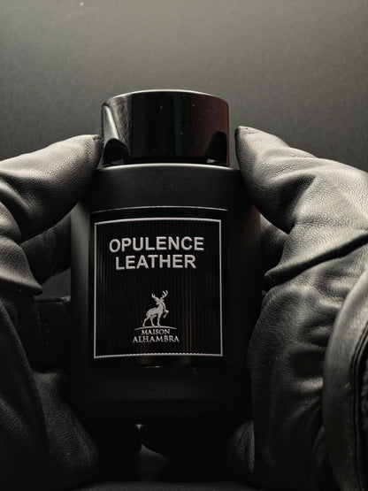 Maison Alhambra Opulence Leather Eau de Parfum – Smoky Leather Luxury Unisex Fragrance