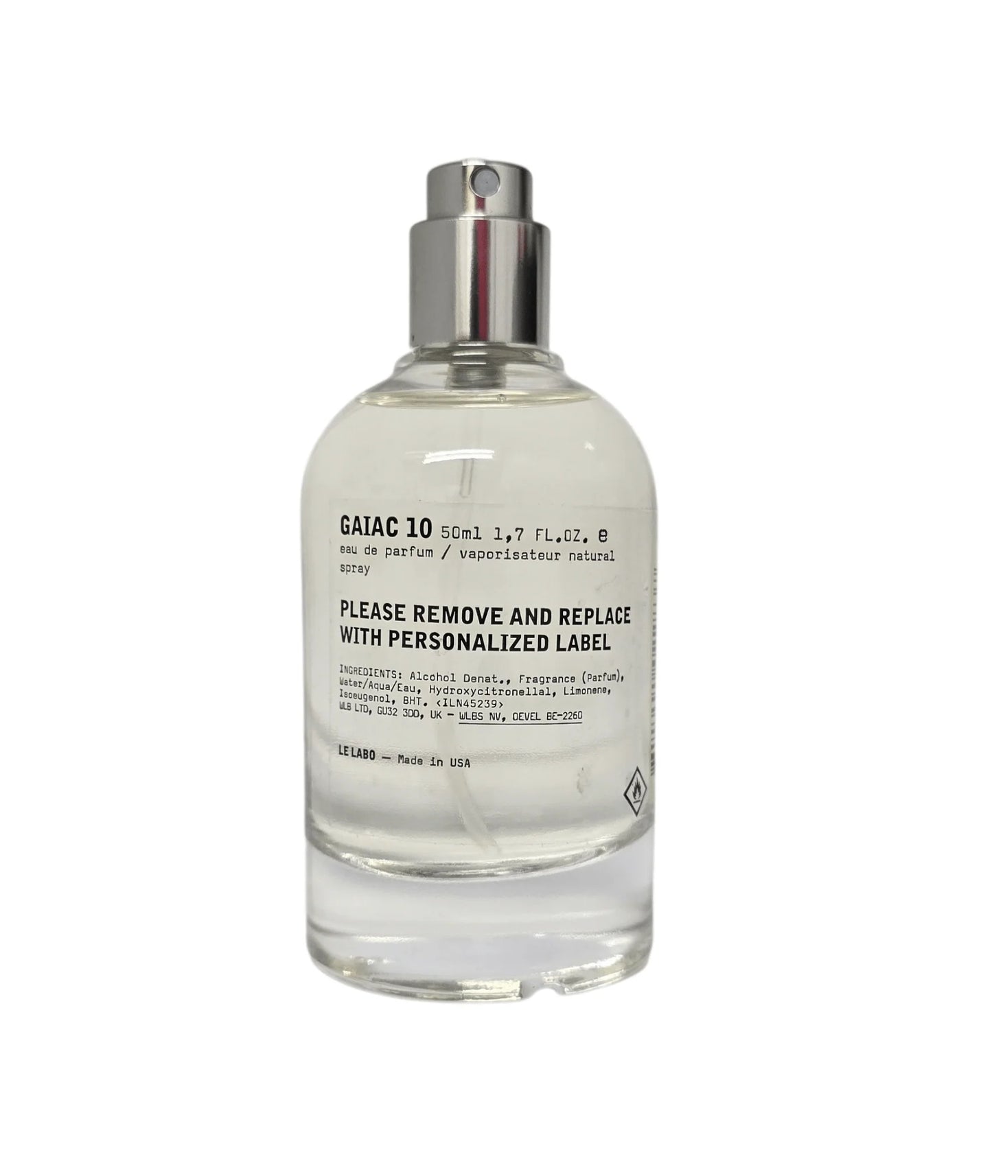 Le Labo Gaïac 10 Eau de Parfum 50ml 1.7 fl oz Unisex Woody Musky Niche Fragrance