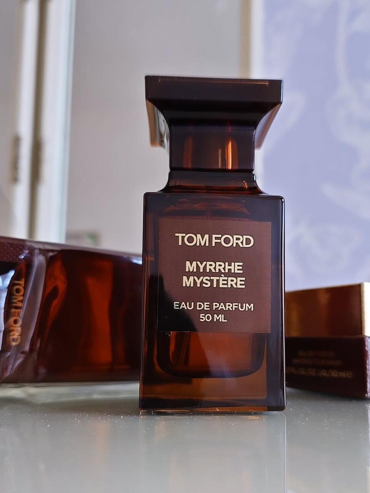 Tom Ford Myrrhe Mystere Eau de Parfum 50ml – Luxury Amber Resin Fragrance For Men