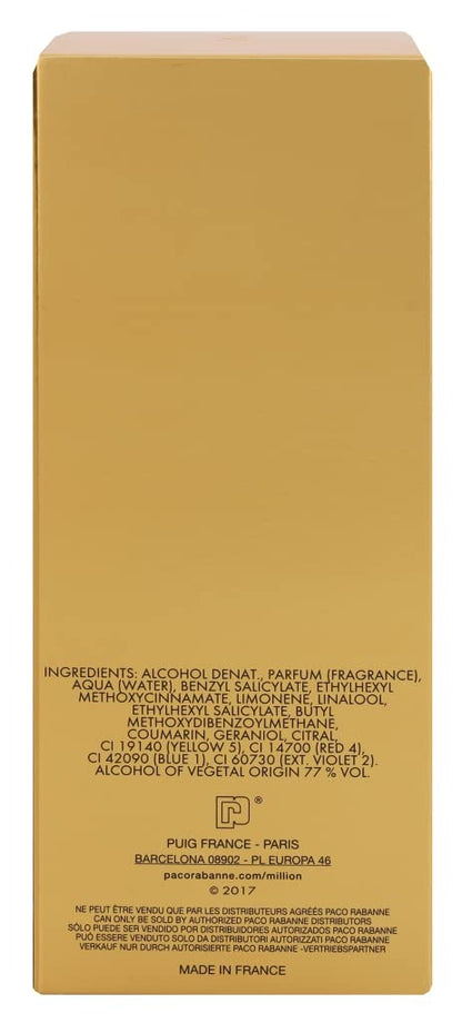 Paco Rabanne 1 Million Lucky Eau de Toilette for Men – 100ml | Long-Lasting Fresh & Woody Scent
