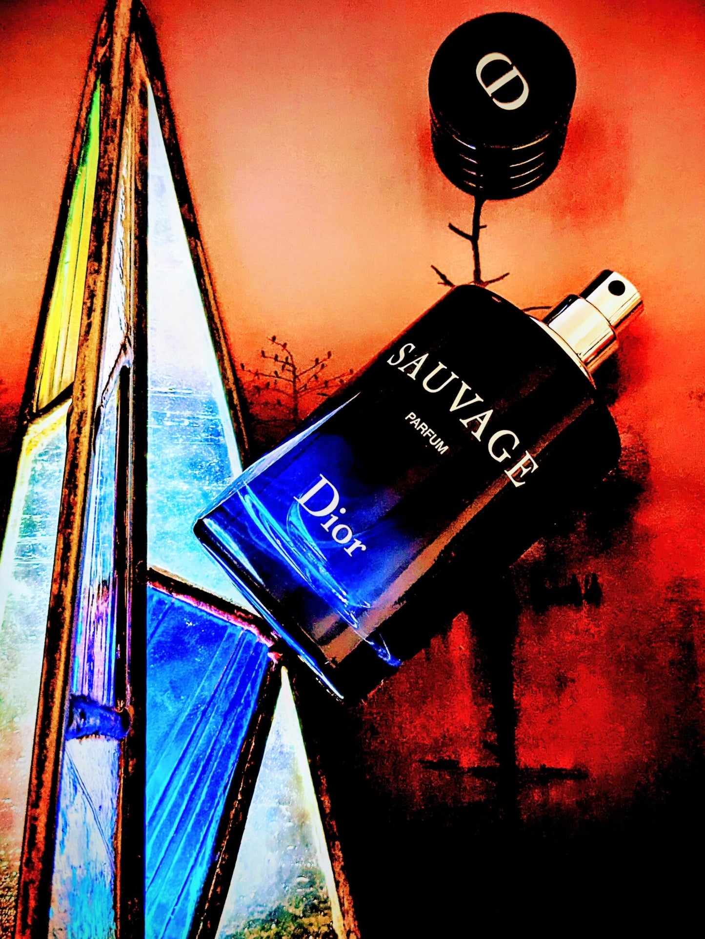 Dior Sauvage Parfum 100ml – Amber Spicy Intense Men’s Luxury Fragrance
