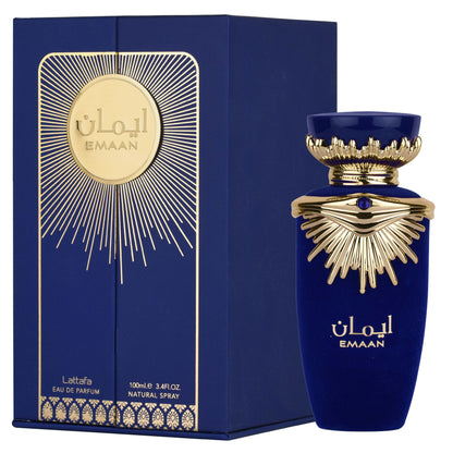 Lattafa Emaan Eau de Parfum 100ml | Floral Chypre Luxury Women’s Fragrance