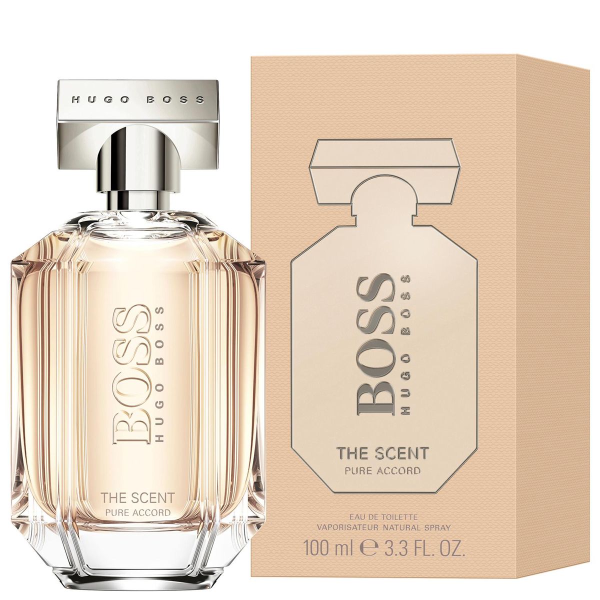 Boss The Scent Pure Accord Eau de Toilette for Men 100ml – Fresh Spicy Aromatic Fragrance