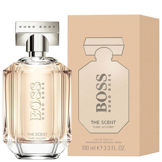Boss The Scent Pure Accord Eau de Toilette for Men 100ml – Fresh Spicy Aromatic Fragrance