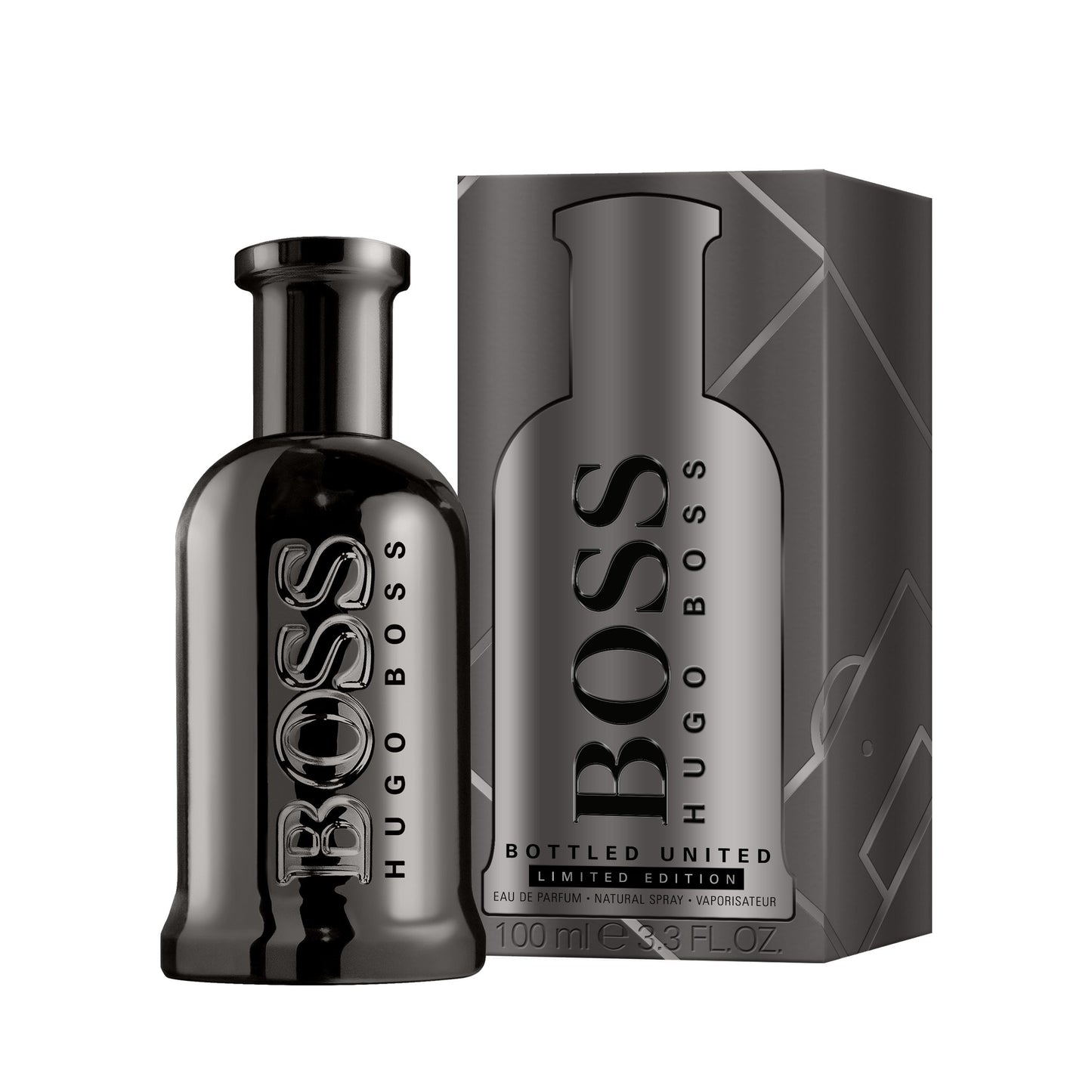 Boss Bottled United Eau de Parfum for Men 100ml – Fresh Woody Aromatic Fragrance