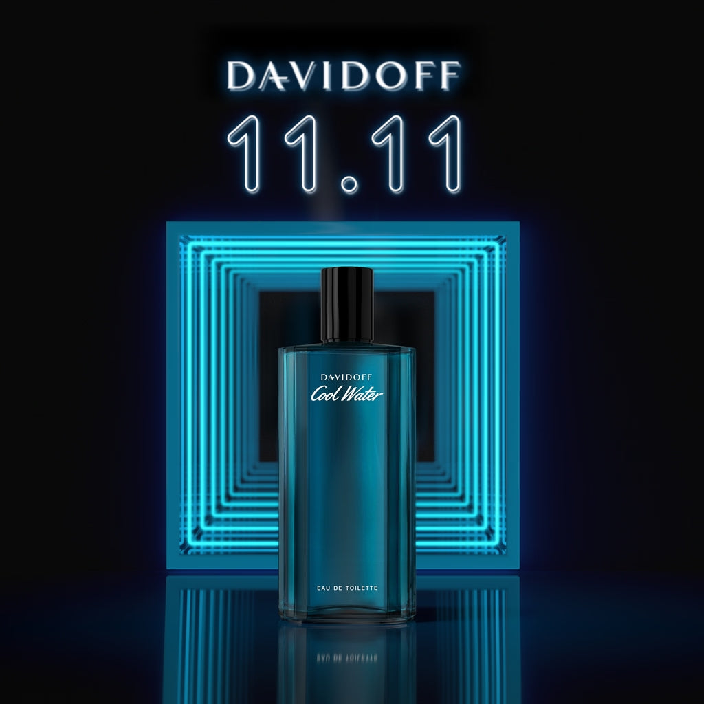 Davidoff Cool Water Eau de Toilette for Men 125ml – Fresh Aquatic Aromatic Fragrance