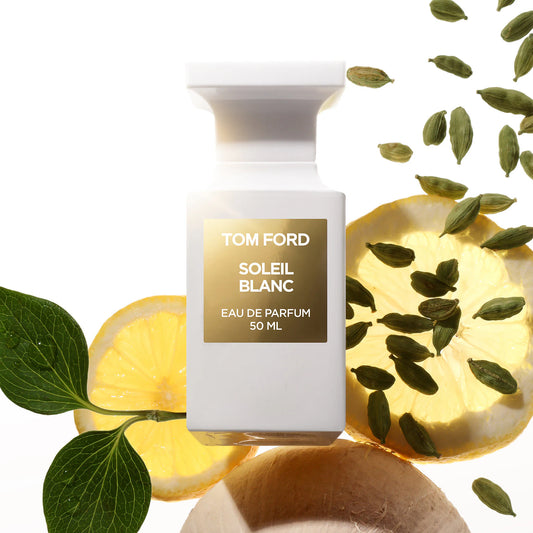 Tom Ford Soleil Blanc Eau de Parfum 100ml – Solar Floral Coconut Luxury Unisex Fragrance