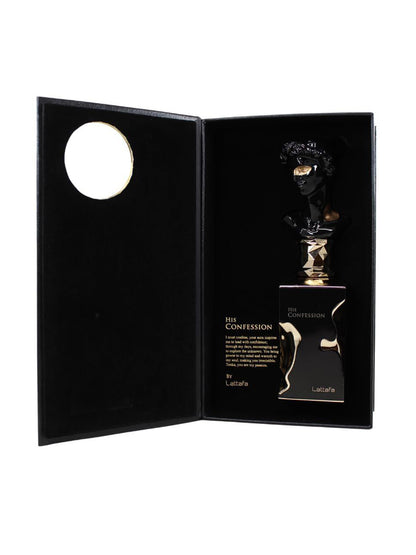 Lattafa His Confession Eau de Parfum 100ml | Warm Spicy Men’s Luxury Fragrance