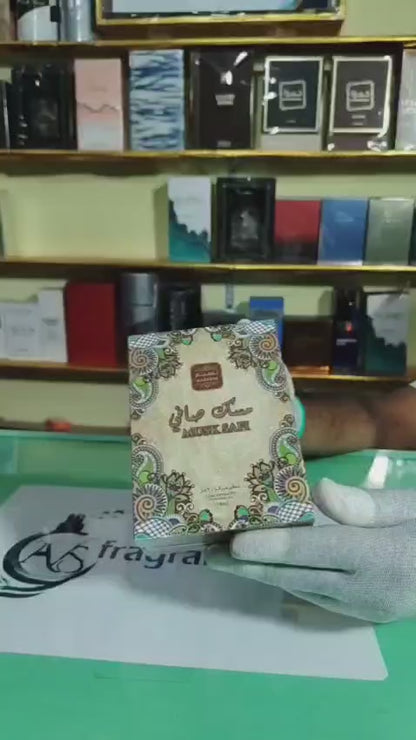 NASEEM Musk Safi Perfume Oil, Pure Musk Scent, Alcohol Free, 6mL