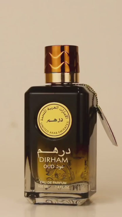Ard Al Zaafaran Dirham Oud Eau De Parfum 100ml – Long-Lasting Unisex Oriental Woody Fragrance