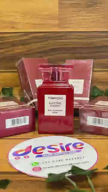 Tom Ford Electric Cherry EDP 100ml Tester – Bold Fruity Floral