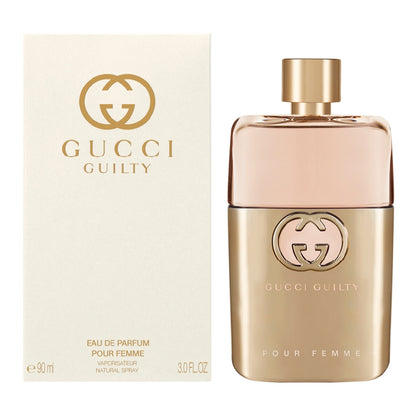 Gucci Guilty Eau de Parfum for Women 90ml – Warm Floral Amber Luxury Fragrance