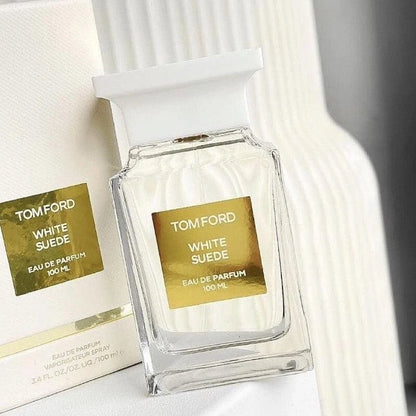 Tom Ford White Suede Eau de Parfum 100ml 3.4 fl oz Luxury Unisex Soft Musky Leather Signature Fragrance