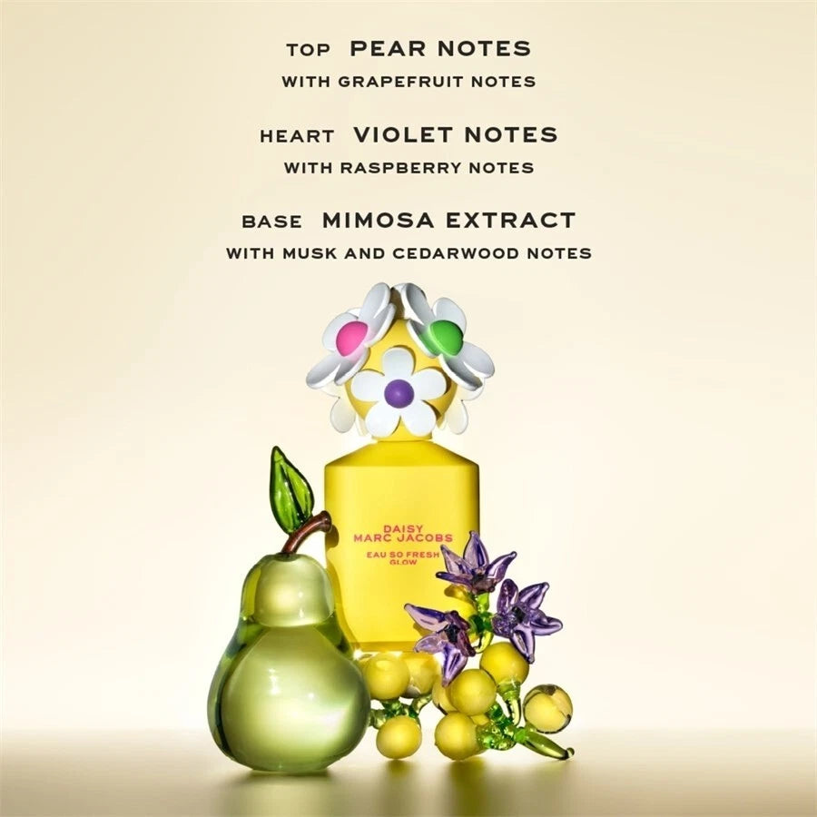 Marc Jacobs Daisy Eau So Fresh Glow Eau de Toilette 75ml 2.5 fl oz Women’s Fresh Floral Fruity Perfume