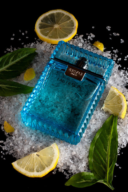 Versace Man Eau Fraiche Eau de Toilette for Men 100ml – Fresh Aquatic Citrus Fragrance