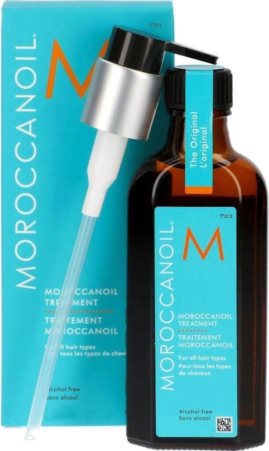 Moroccanoil Treatment Original Argan Oil 100 ML | Hair Treatment for Smooth Shine Hydration and Frizz Control Professional Nourishing Hair Oil