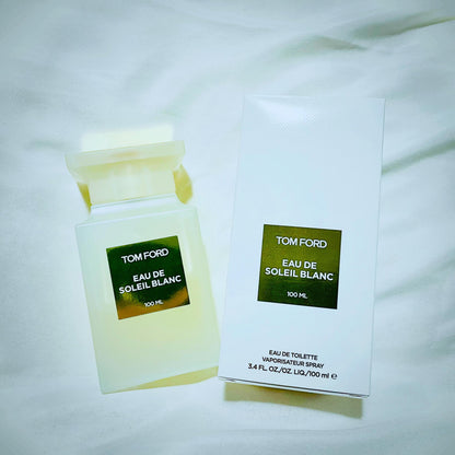 Tom Ford Soleil Blanc Eau de Parfum 100ml – Solar Floral Coconut Luxury Unisex Fragrance