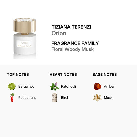 Tiziana Terenzi Orion Extrait de Parfum 100ml Natural Spray Unisex Luxury Niche Long Lasting Perfume
