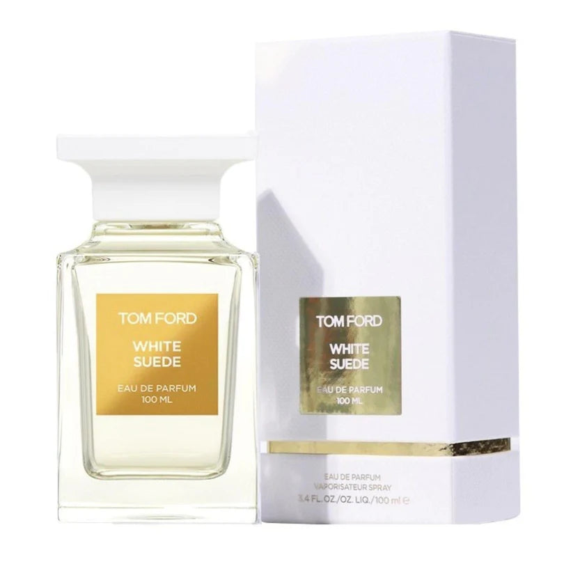 Tom Ford White Suede Eau de Parfum 100ml 3.4 fl oz Luxury Unisex Soft Musky Leather Signature Fragrance