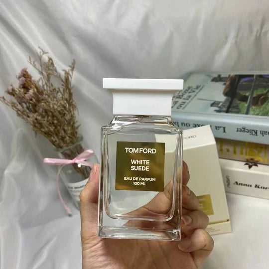 Tom Ford White Suede Eau de Parfum 100ml 3.4 fl oz Luxury Unisex Soft Musky Leather Signature Fragrance