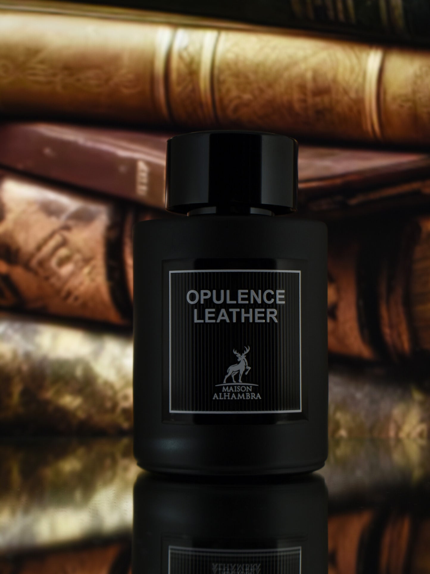 Maison Alhambra Opulence Leather Eau de Parfum – Smoky Leather Luxury Unisex Fragrance