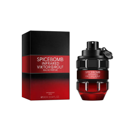 Viktor & Rolf Spicebomb Infrared Eau de Toilette 90ml 3.04 fl oz Warm Spicy Red Pepper Men’s Perfume