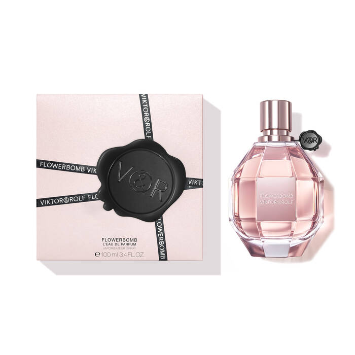 Viktor & Rolf Flowerbomb Eau de Parfum 100ml 3.4 fl oz Women’s Rich Floral Patchouli Luxury Perfume