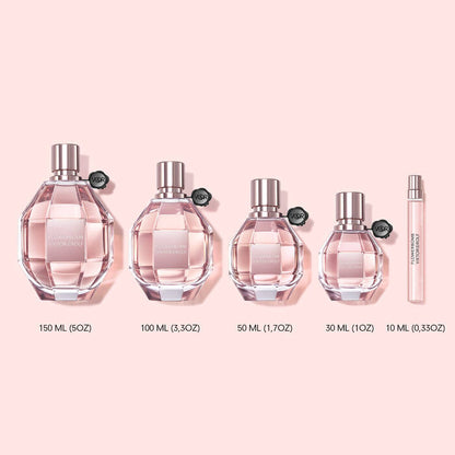 Viktor & Rolf Flowerbomb Eau de Parfum 100ml 3.4 fl oz Women’s Rich Floral Patchouli Luxury Perfume